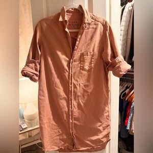 Frank & Eileen Mauve Button-Front Shirt